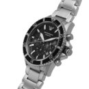 Emporio Armani Men's Diver Chronograph Black Dial Stainless Steel Watch - AR11360